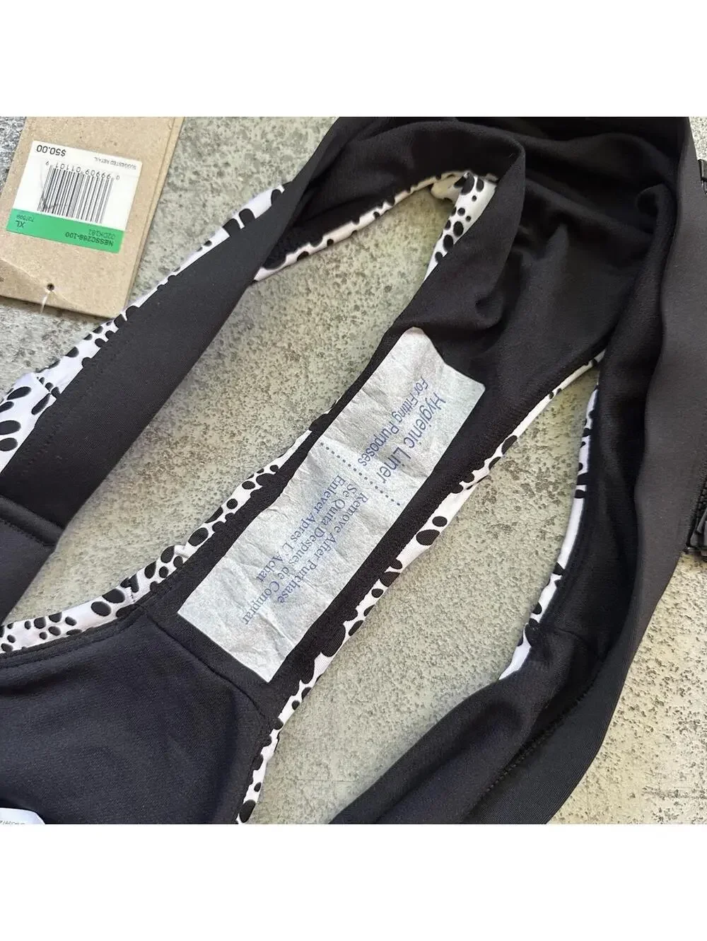Nike High Cut Bikini Bottoms w/ Removable Zipper Pocket
